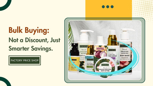 Not a Discount, Just a Smarter Distribution of Cost: Why Buying in Bulk Actually Saves You More