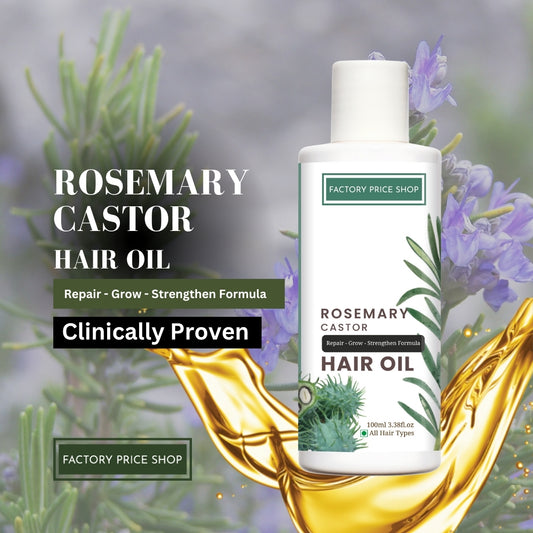 Herbal Rosemary Oil Strengthens Roots Naturally