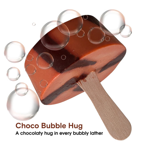 Fun Chocolate Ice Cream Soap with Nourishing Formula