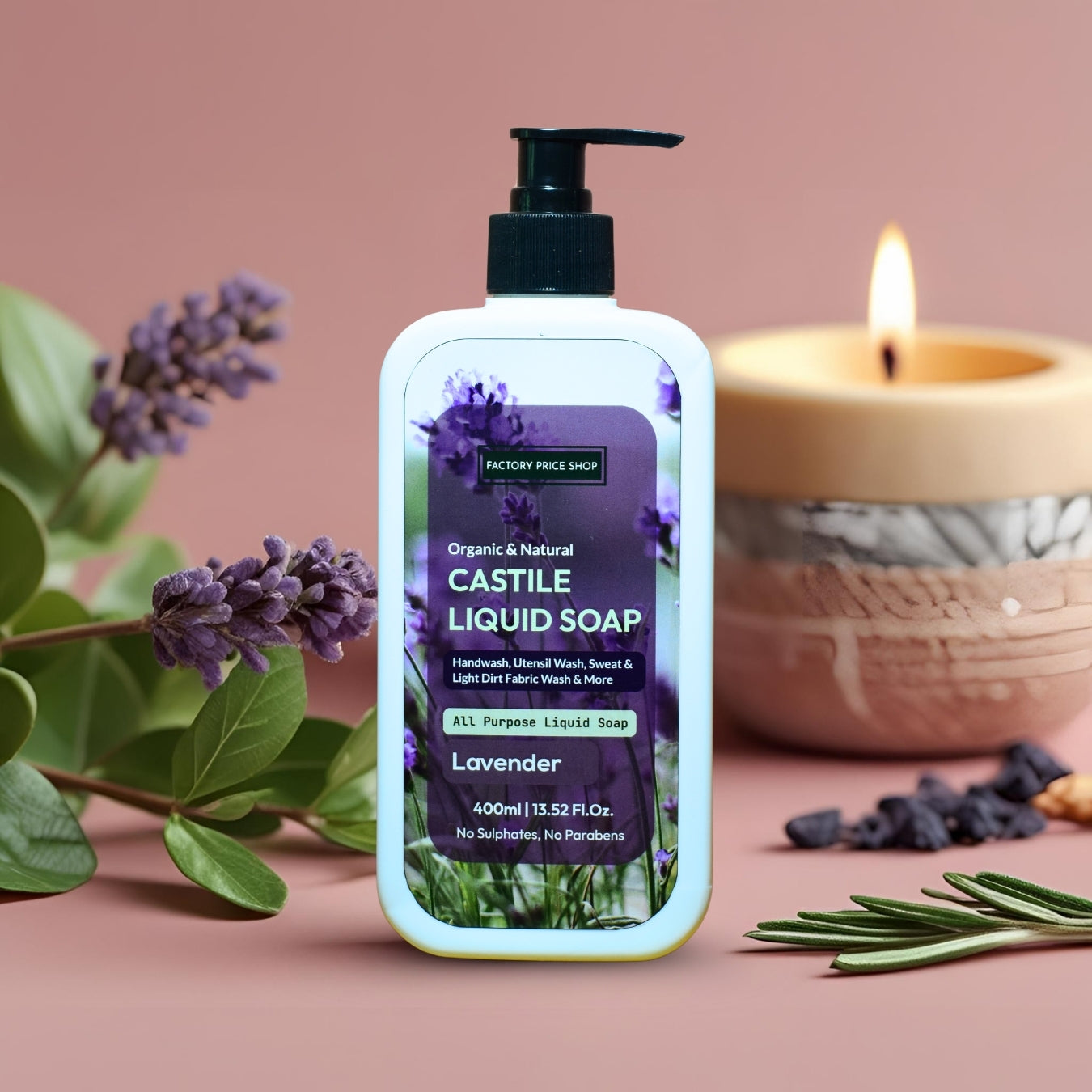 Lavender Castile Liquid Soap