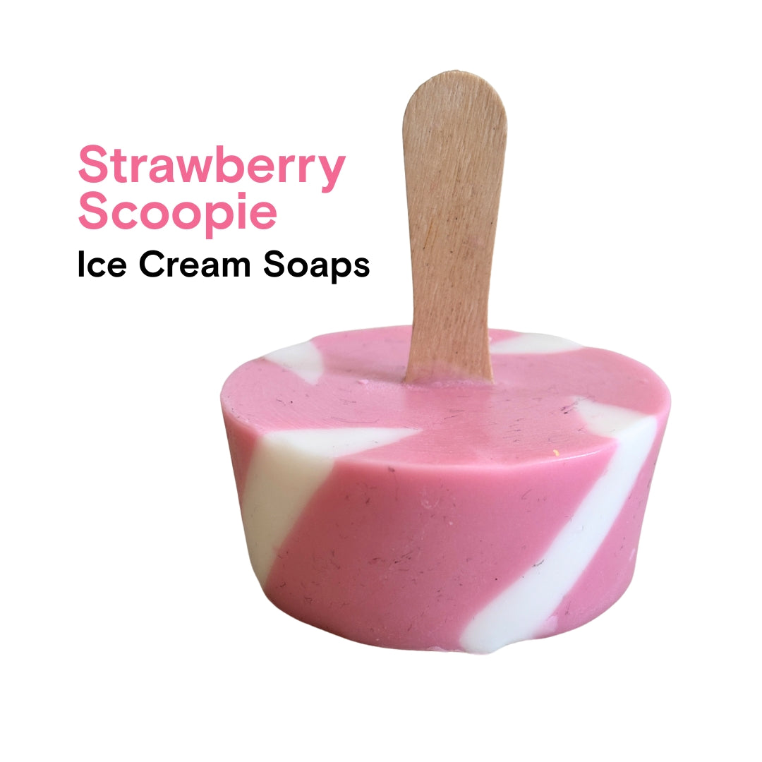 Strawberry Scoopie Ice Cream Soap