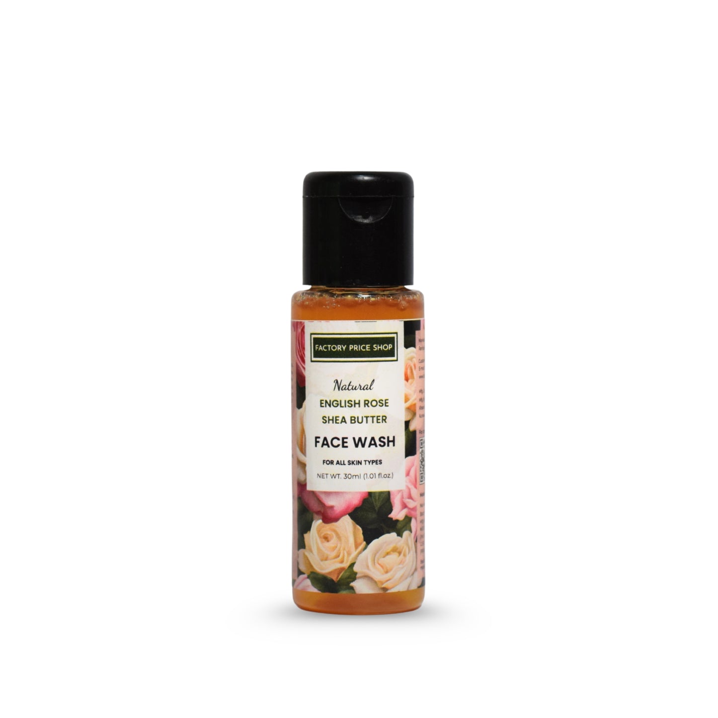Natural English Rose Shea Butter Face Wash