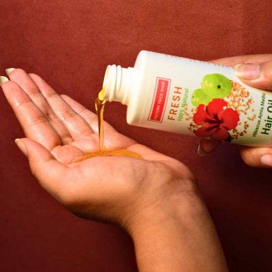Hibiscus Amla Methi Hair Oil