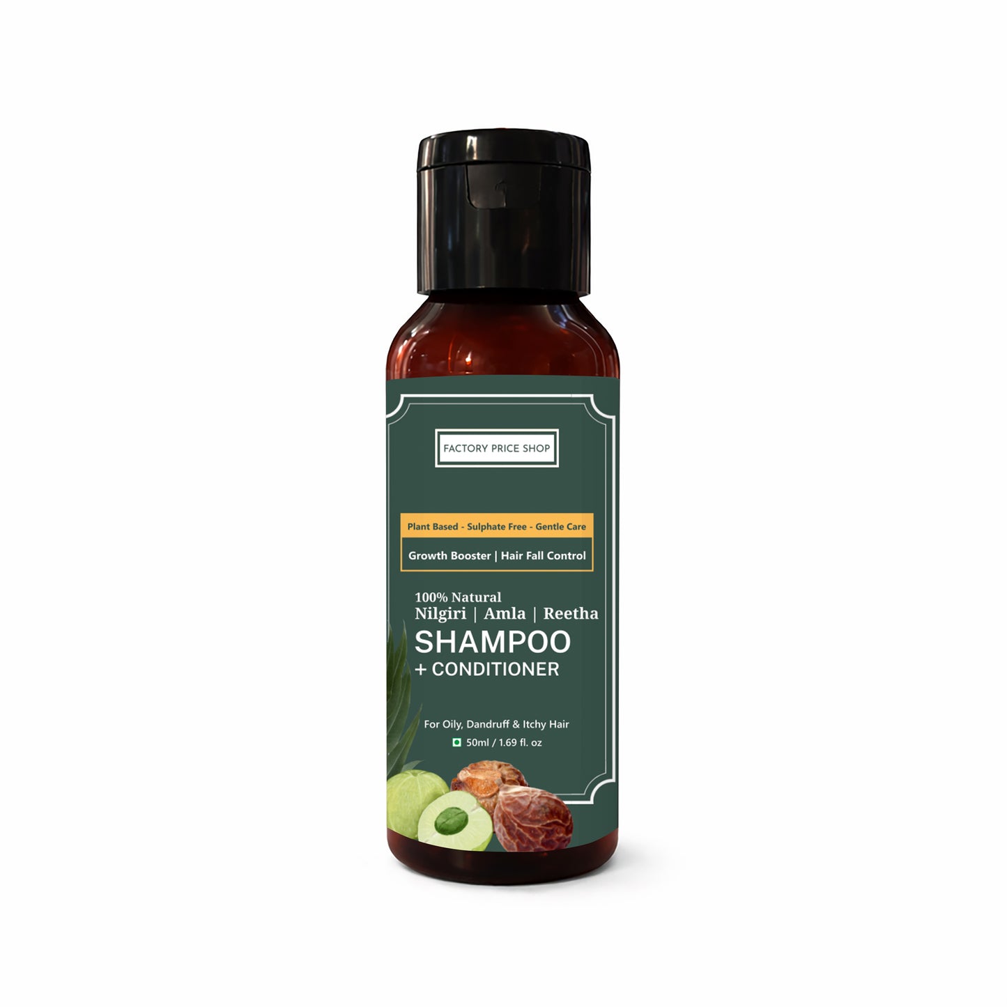 Botanical hair fall control cleanser