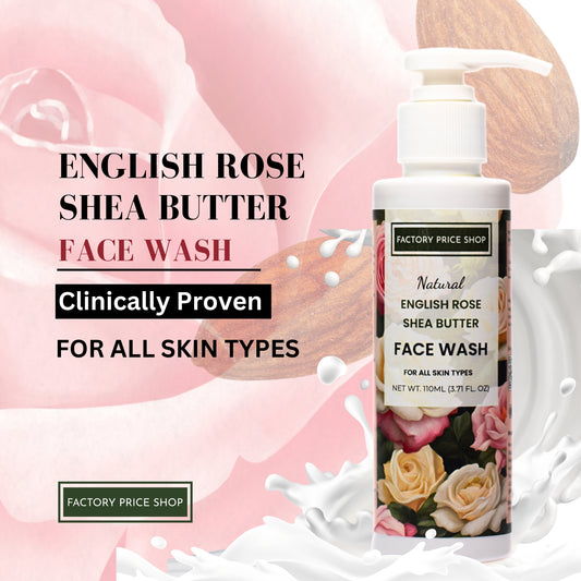 Shea Butter enriched Rose Face Wash for all skin types