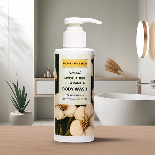 Natural Moisturising Shea Vanilla Body Wash