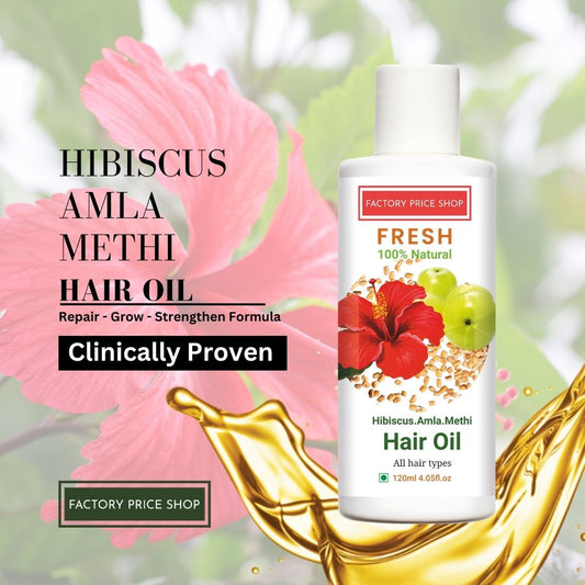 Hibiscus Amla Methi Hair Oil