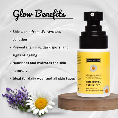 Natural Sunscreen SPF
