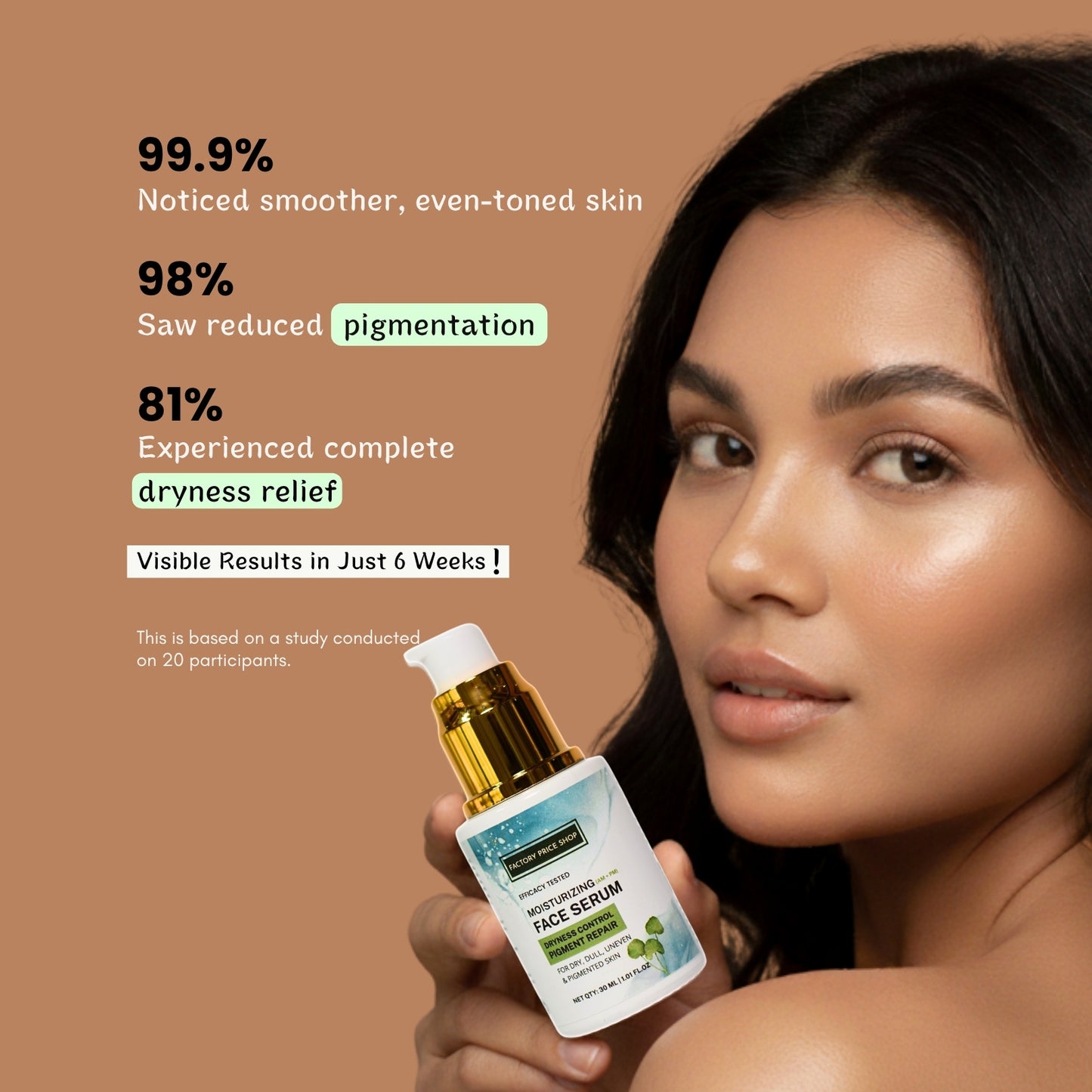 Moisturizing Face Serum (AM + PM)