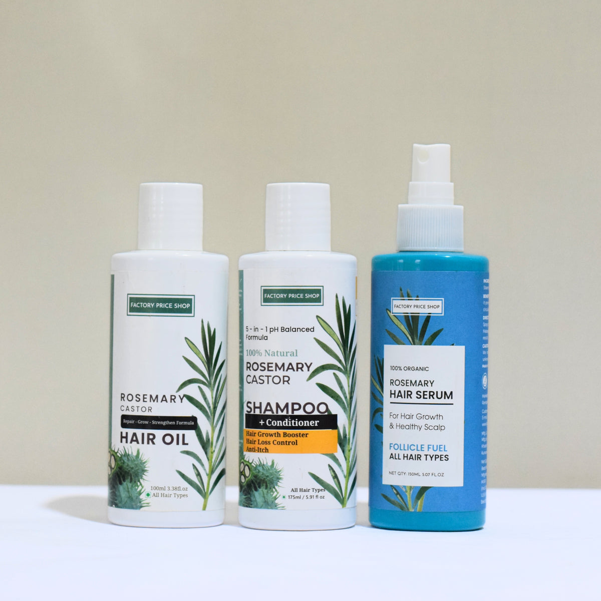 Rosemary Hair Growth Power Trio