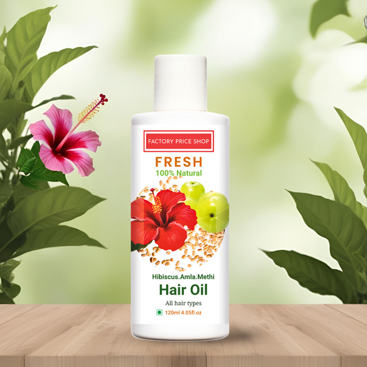 Hibiscus Amla Methi Hair Oil