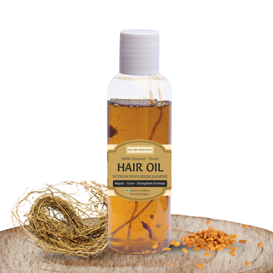 Vetiver Fenugreek Rose Hair oil