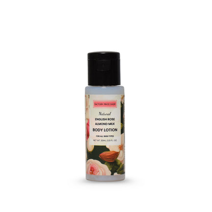 Rose Scented Almond Milk Body Lotion for Radiant Glow
