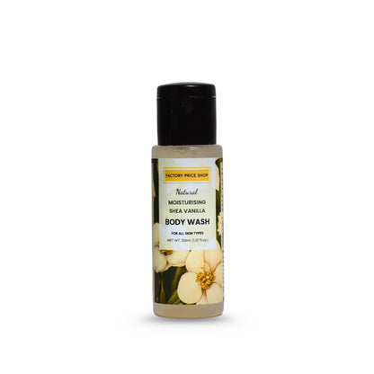 Natural Moisturising Shea Vanilla Body Wash