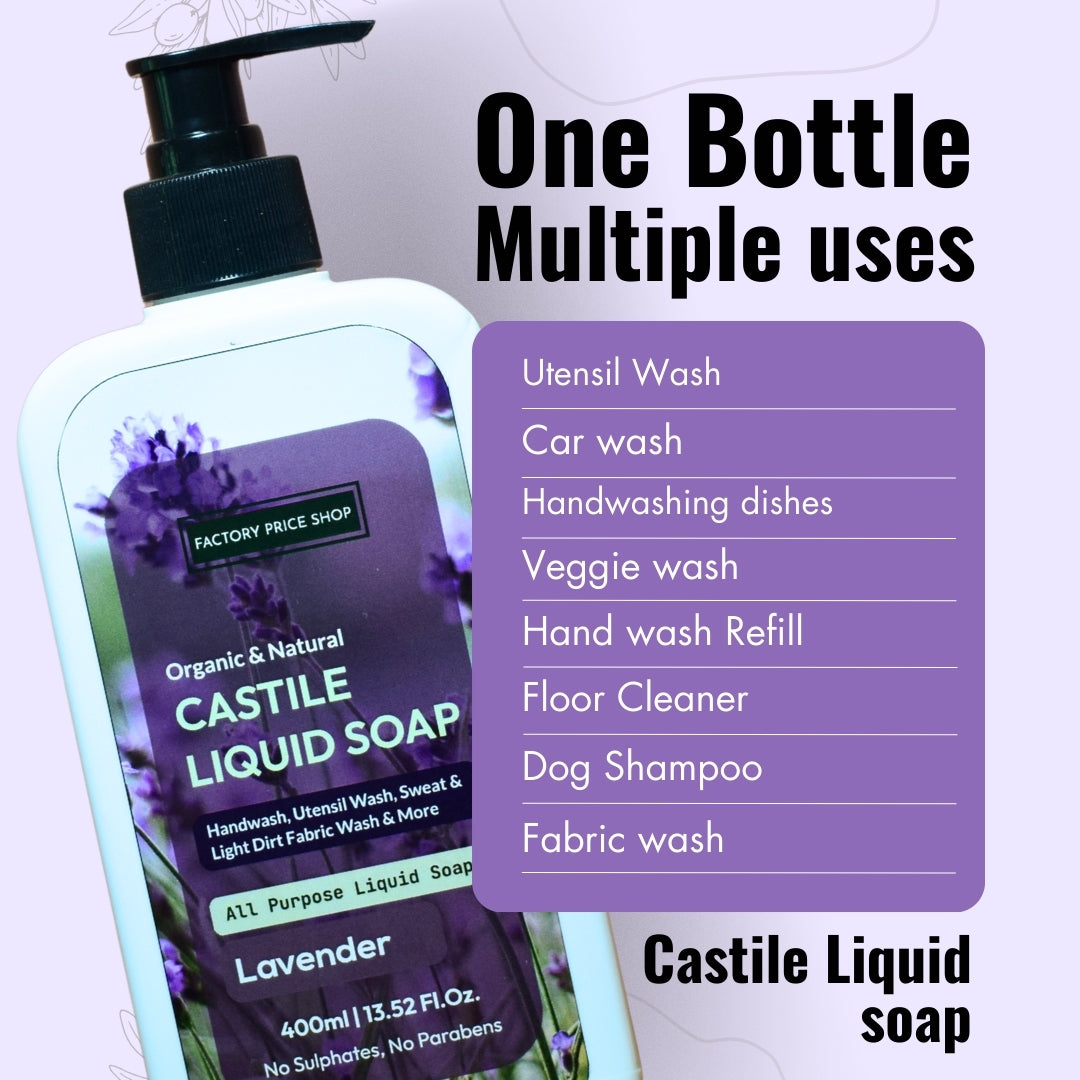 Lavender Castile Liquid Soap
