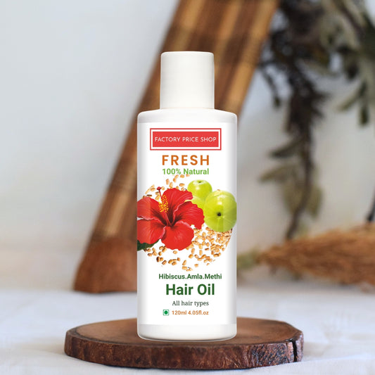 Hibiscus Amla Methi Hair Oil