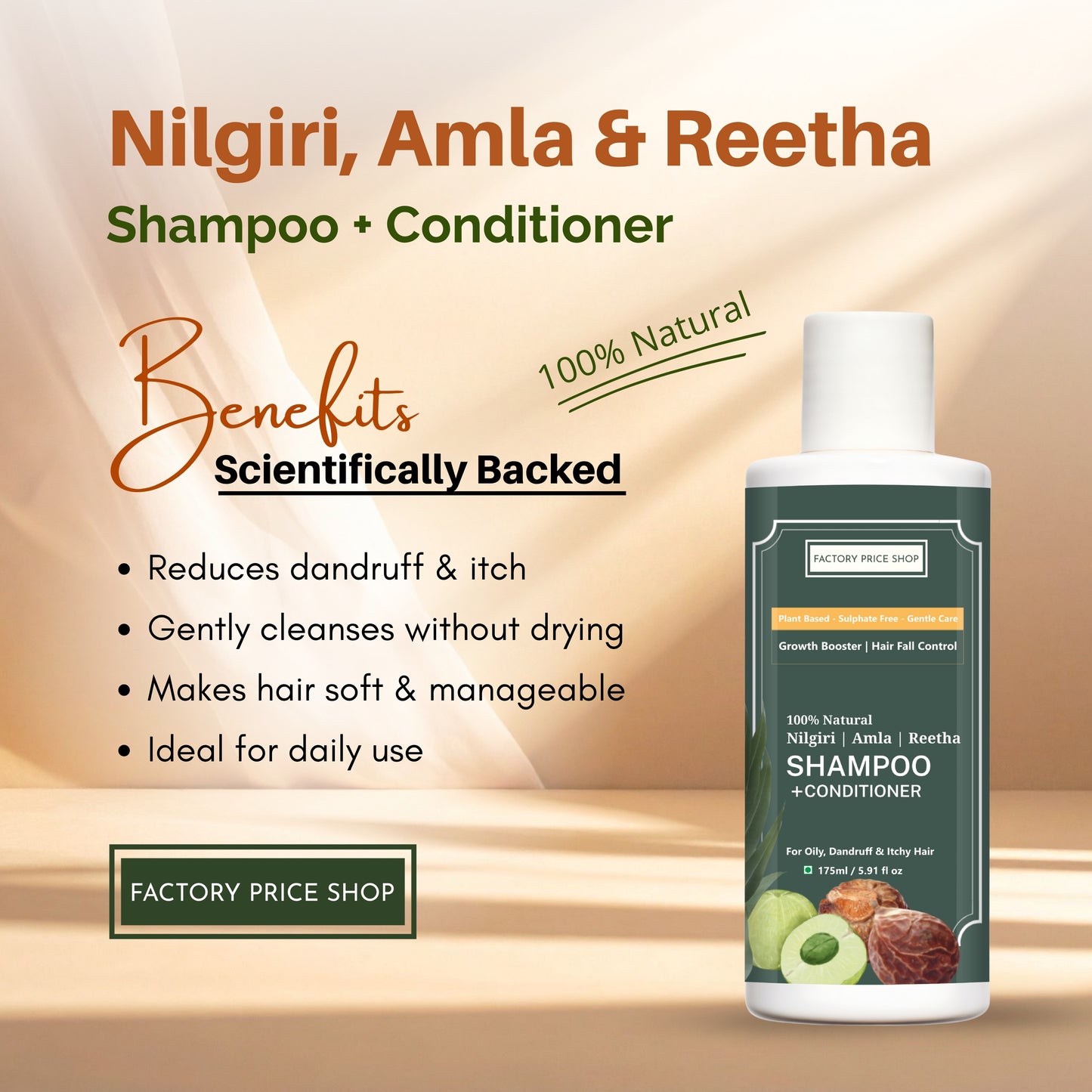 Ayurvedic Roots Revival Combo