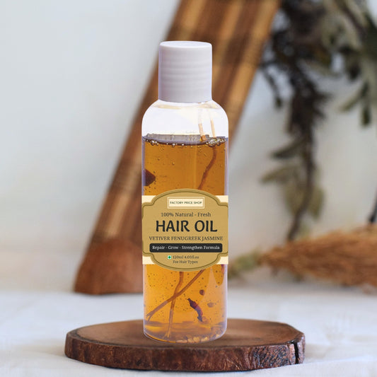 Vetiver Fenugreek Rose Hair oil
