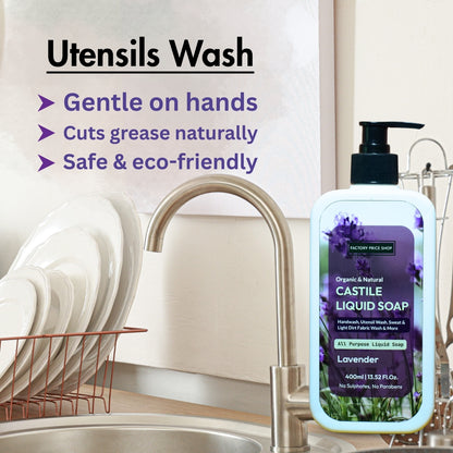Lavender Castile Liquid Soap
