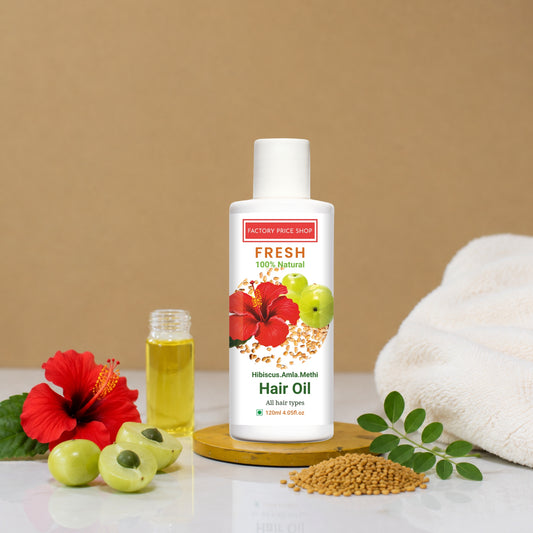 Hibiscus Amla Methi Hair Oil