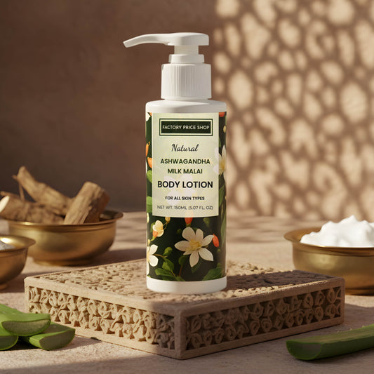Natural  Ashwagandha Milk Malai Body Lotion