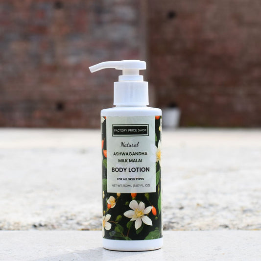 Natural  Ashwagandha Milk Malai Body Lotion