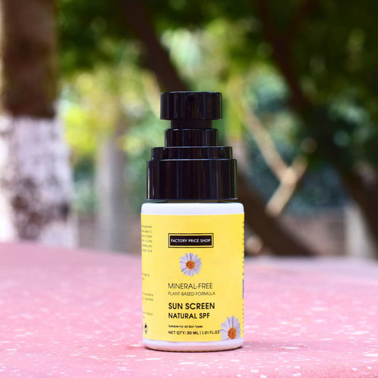 Natural Sunscreen SPF