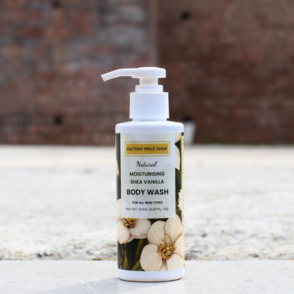 Natural Moisturising Shea Vanilla Body Wash