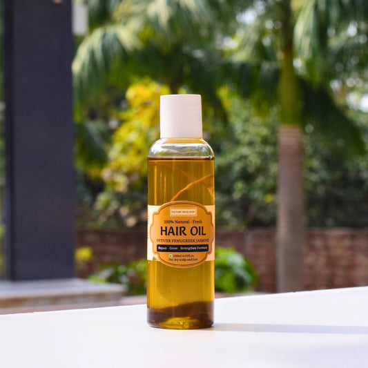 Vetiver Fenugreek Rose Hair oil