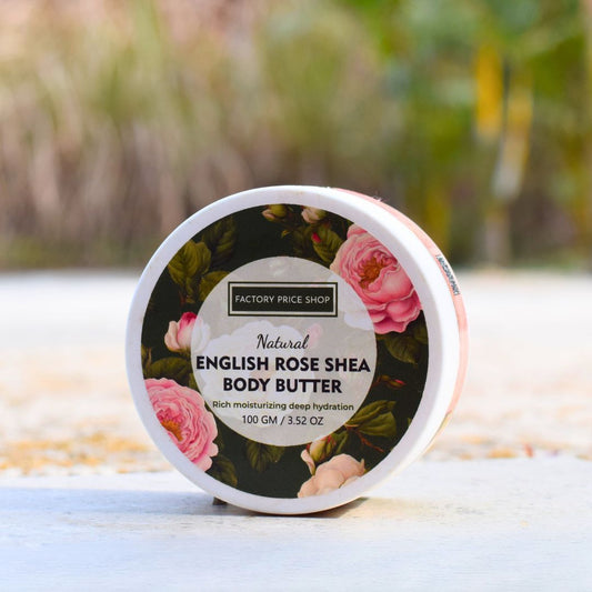Natural English Rose Shea Body Butter