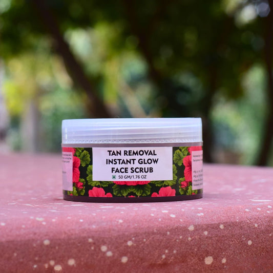 Natural Tan Remover Instant Glow Face Scrub