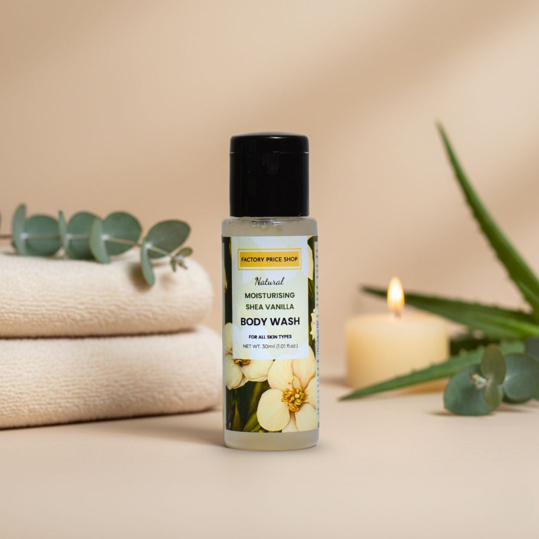 Natural Moisturising Shea Vanilla Body Wash