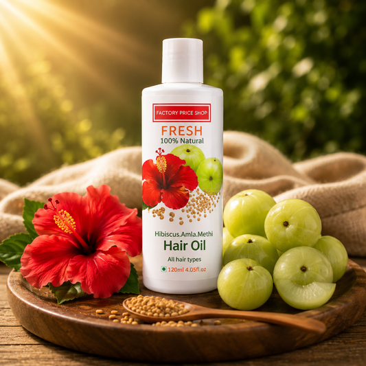 Hibiscus Amla Methi Hair Oil