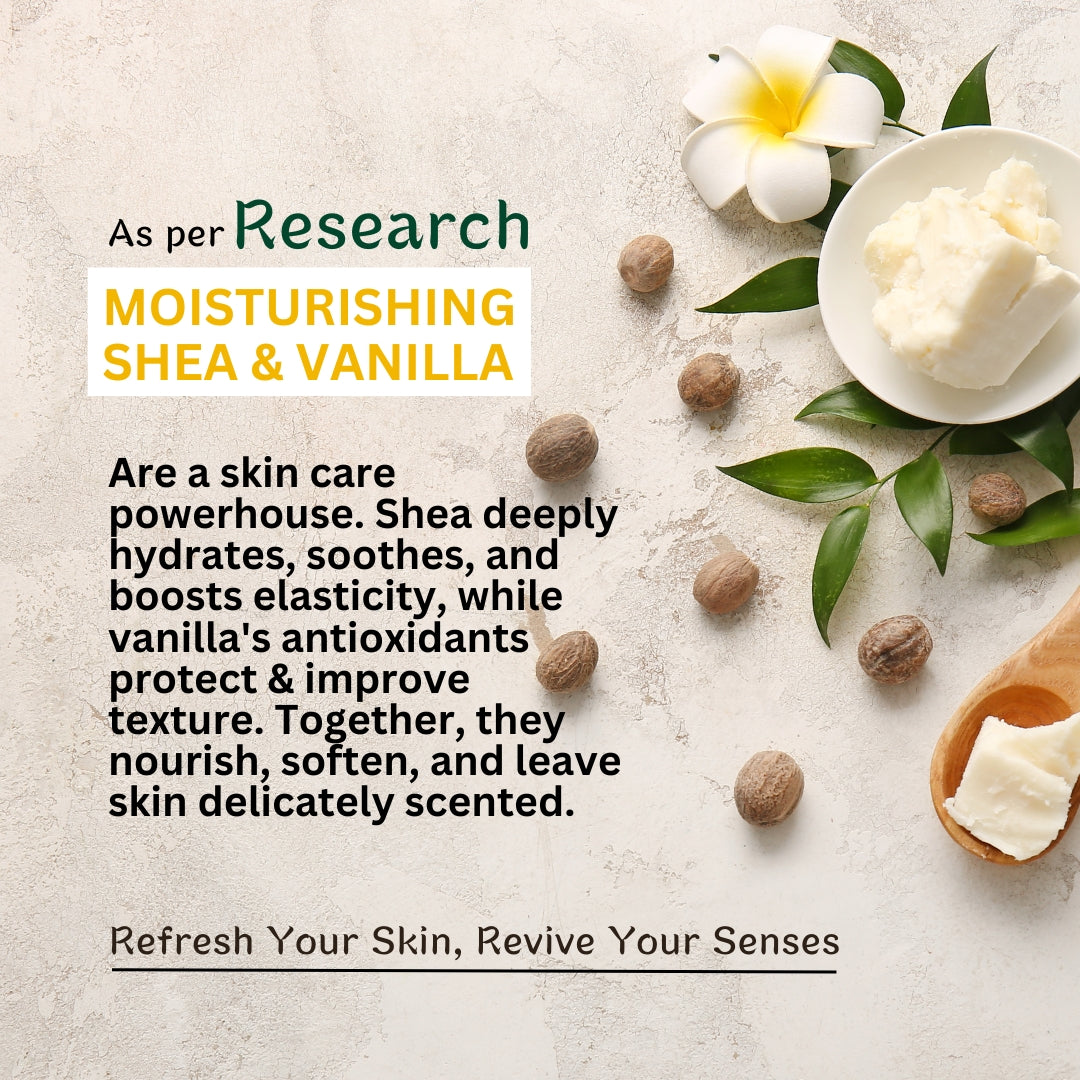 Natural Moisturising Shea Vanilla Body Wash