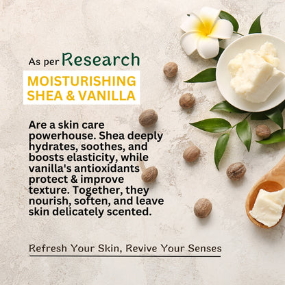 Natural Moisturising Shea Vanilla Body Wash