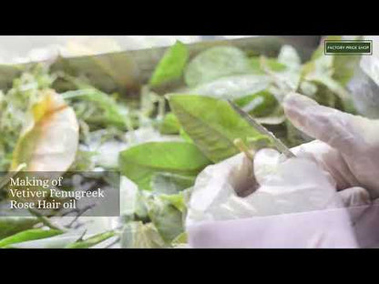 Vetiver Fenugreek Rose Hair oil